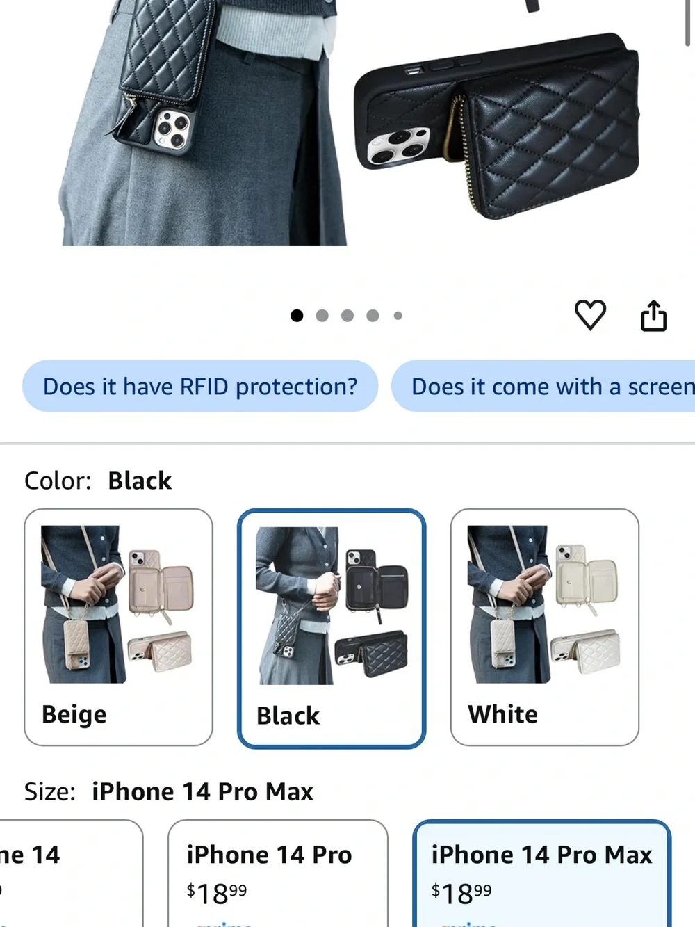 iPhone 14 Pro Max wallet case